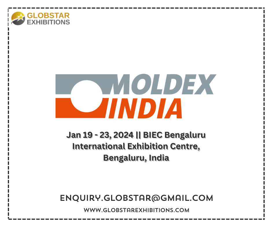 globstar-exhibitions-at-moldex-india, moldex-india-2024, exhibition-stand-builder, moldex india 2024 globstar exhibitions