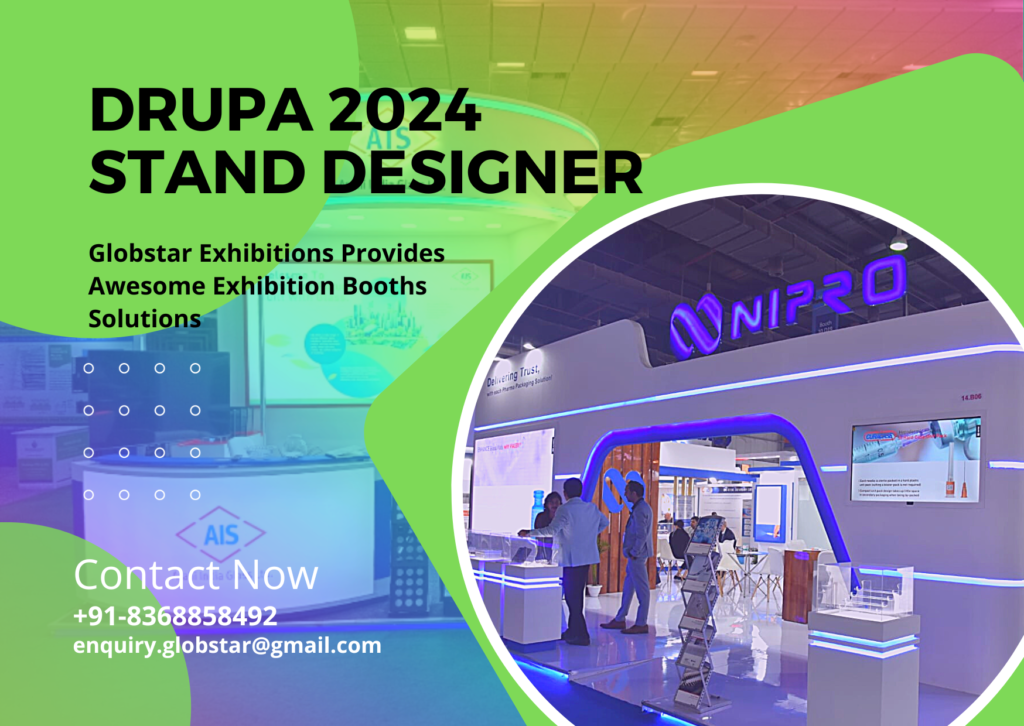 Exhibition Stand Designer And Builder Company At Drupa 2024 Dusseldorf, Germany