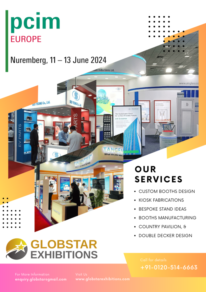 PCIM Europe Exhibition Stall Designers And Builders || Globstar Exhibitions